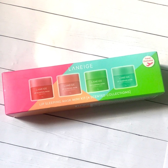 LANEIGE - Lip Sleeping Mask Mini Kit (4) NEW IN BOX - Picture 4 of 10